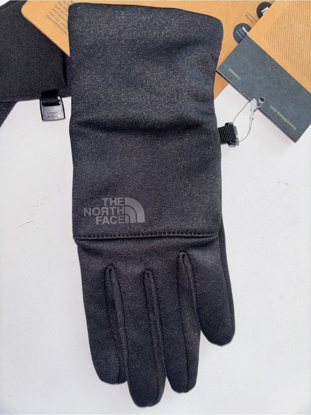THE NORTH FACE Women's Etip Recycled Winter Running Glove Black Medium - NWT